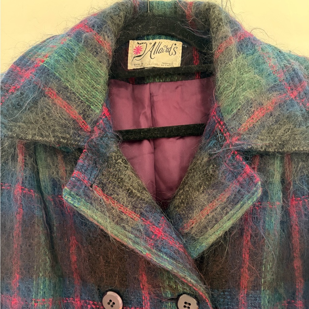Vintage Mohair Wool Coat
